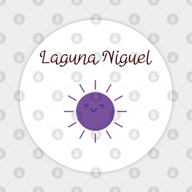 City Of Laguna Niguel Magnet by Booze & Letters